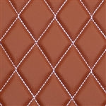 Basic Diamond Stitch - Red Vinyl