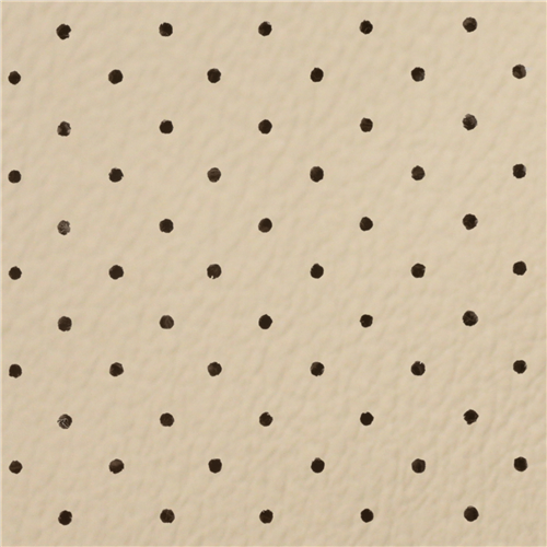 Milled Pebble Mb 4 Perf Leather Lt Parchment