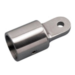 1" Stainless Outside Eye End - 1 Set Screw