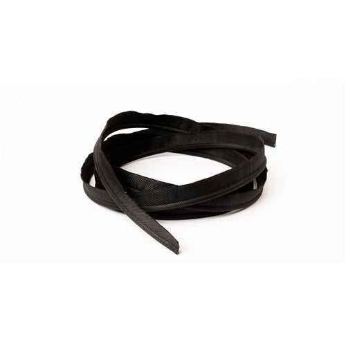 Keder Welt - 7.5mm - 25 yard roll - Black