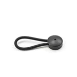 3 Piece Black Stayput Shock Cord Clip