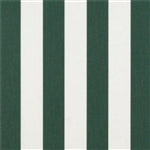 Sunbrella Stripes Beaufort Forest Green