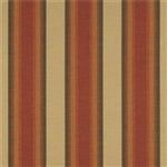 Sunbrella Stripes Colonnade Redwood
