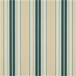 Sunbrella Stripes Forest Green/beige/natural Fancy