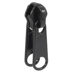 YKK® #5 Zipper Slide - Double Pull - Black