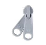 YKK® #5 Zipper Slide - Double Pull - White