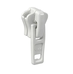 YKK® #5 Zipper Slide - Single Pull - White