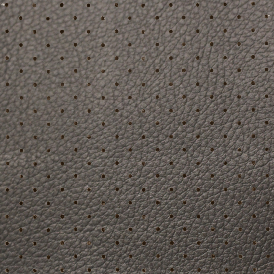 Monaco S-2000 Perf Leather Charcoal Black