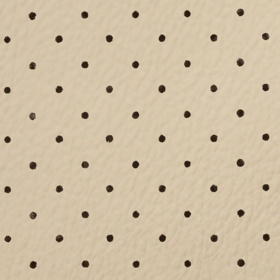 Milled Pebble Mb 4 Perf Leather Lt Parchment