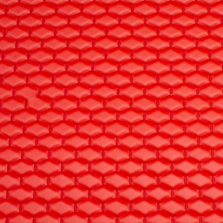 Long Hex Stitch - Red Vinyl