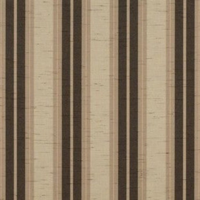 Sunbrella Stripes Chocolate Chip Fancy