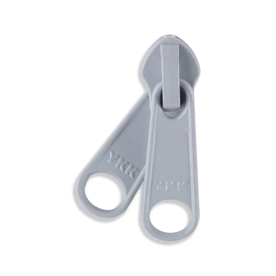 YKK® #5 Zipper Slide - Double Pull - White