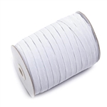 Flat Elastic - 1/2" - White - 150' Roll