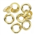 #1 Plain Grommets & Wash Ers 9/32" Brass 25 Gr Grommet 1 Brass Washer Grommets