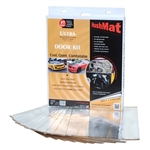 Door Kit Contains(10) Si Lv 12X12 Ultra Damp Pad Hushmat Sound Deadener Thermal Barrier