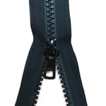 Marine #10 96" Black Separating Zippers