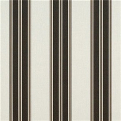 Sunbrella Stripes Black/taupe Fancy
